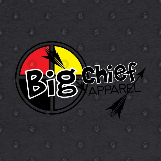 Big Chief Medicine Wheel Sacred Hoop Logo Tee by BigChief